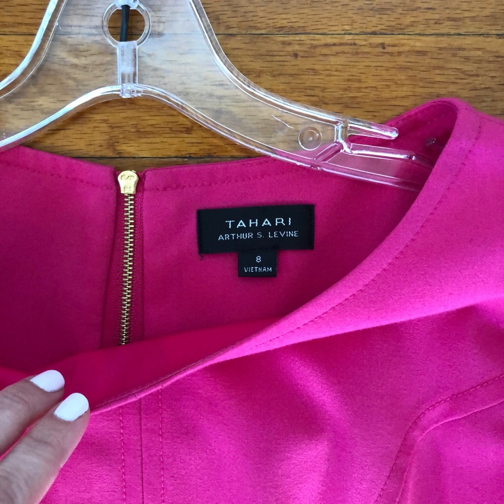 Tahari Dress - 8, Pink, EUC!